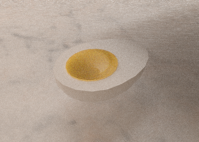 dielectric yolk material